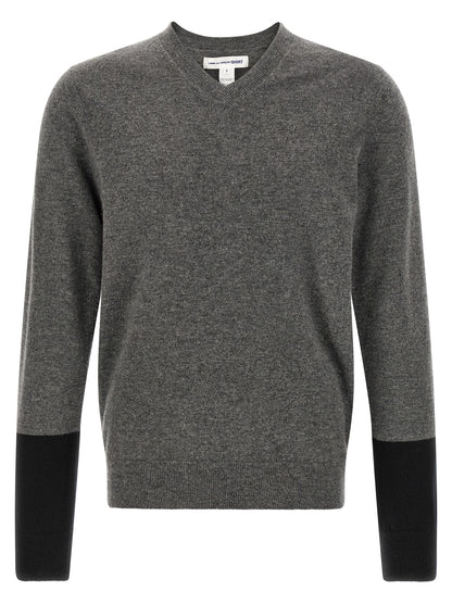 Gray Wool Cardigan
