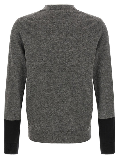 Gray Wool Cardigan