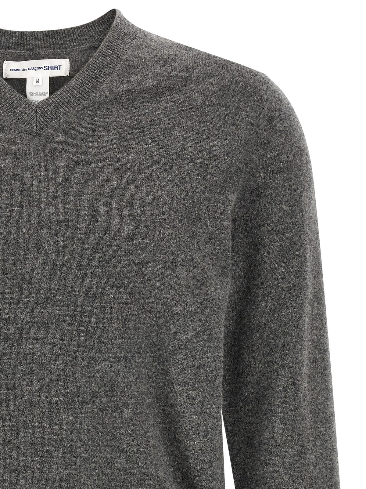 Gray Wool Cardigan