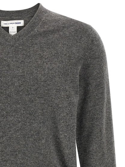 Gray Wool Cardigan