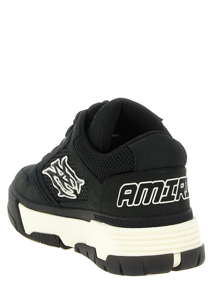 Bicolor Calfskin Athletic Sneakers