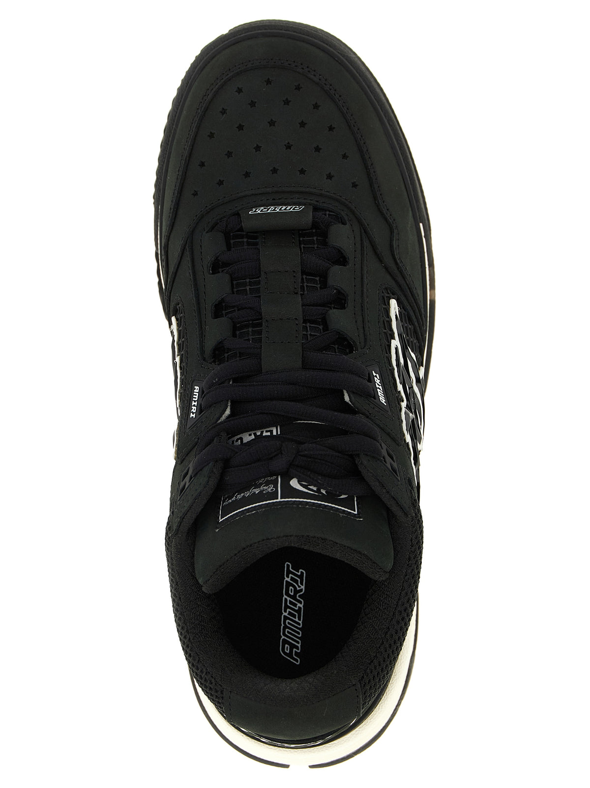 Bicolor Calfskin Athletic Sneakers
