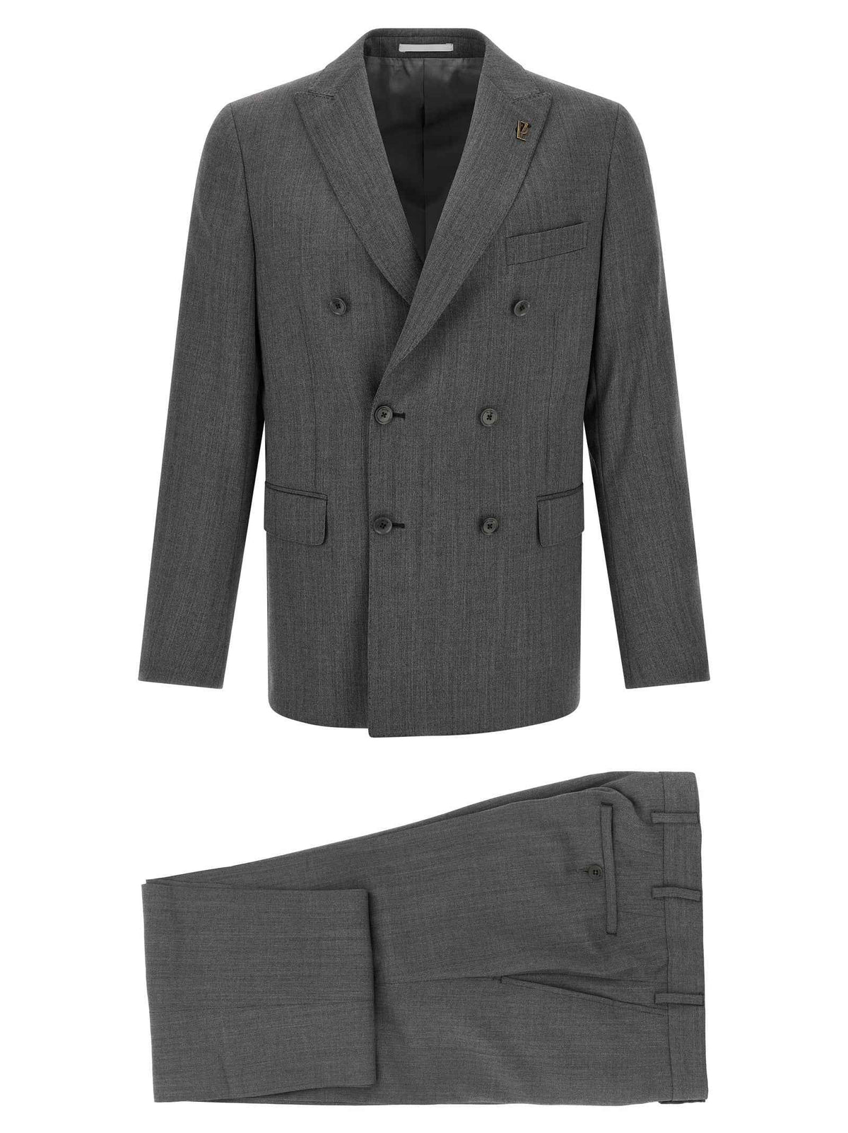 Gray Wool Suit