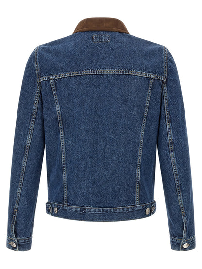 Blue Cotton Denim Jacket