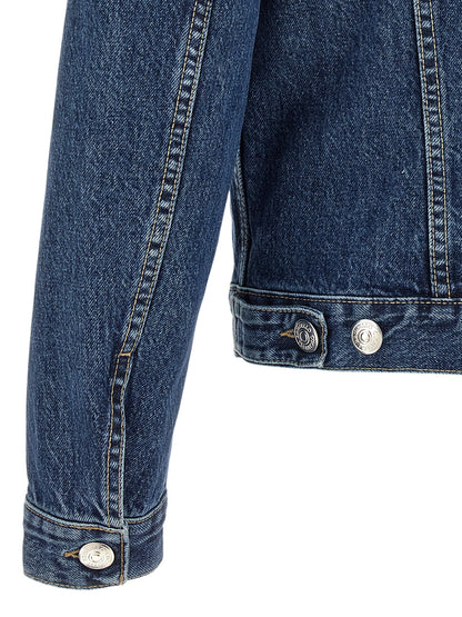 Blue Cotton Denim Jacket