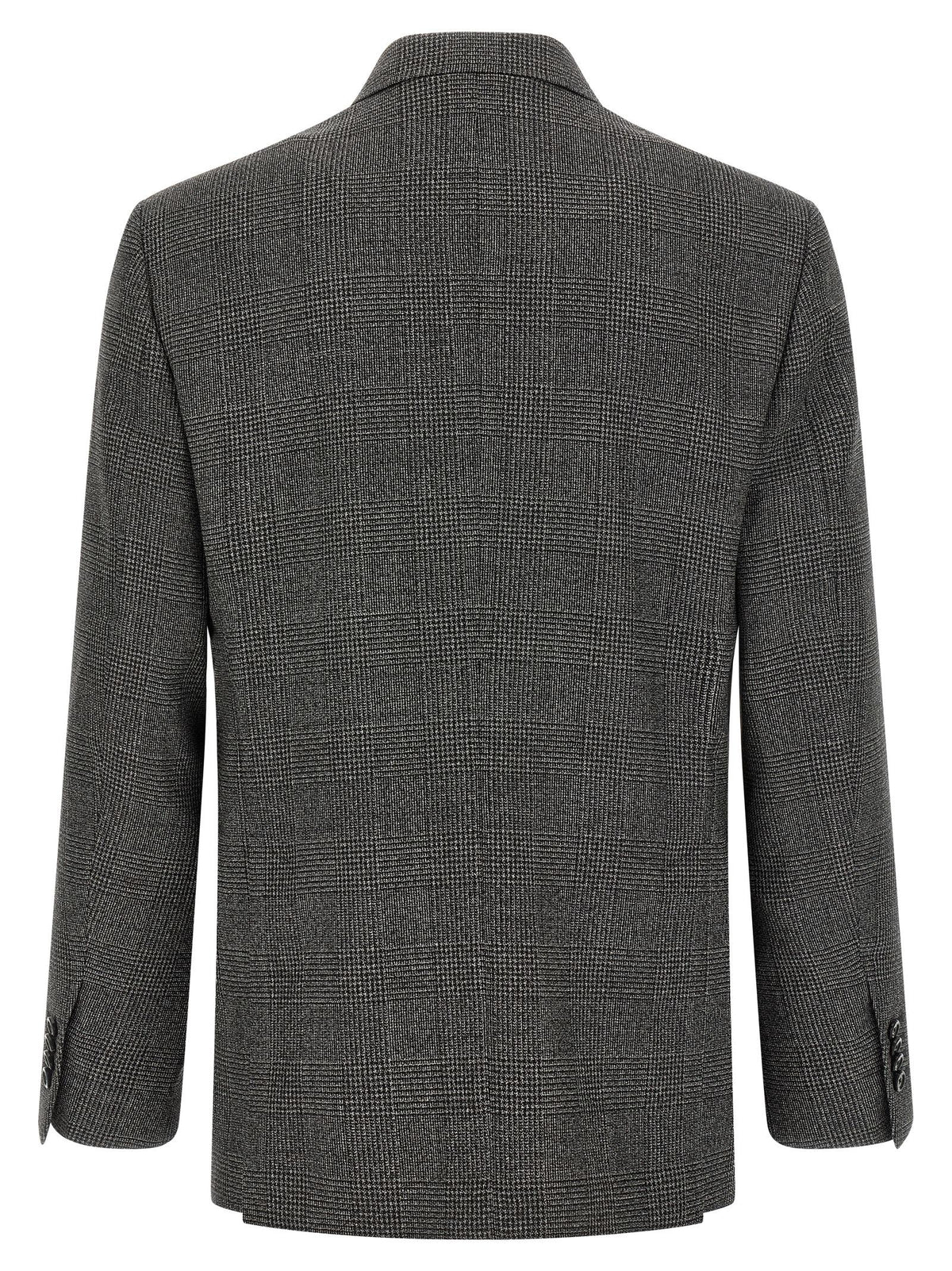Gray Virgin Wool Two-Piece Suit