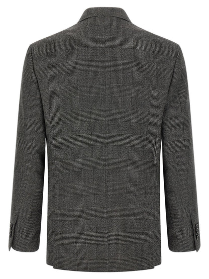 Gray Virgin Wool Two-Piece Suit
