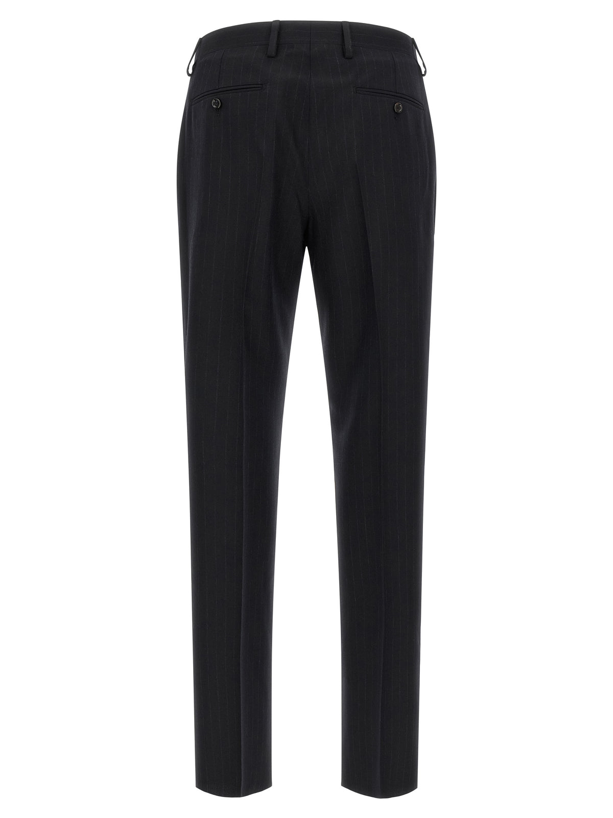 Blue Virgin Wool Two-Piece Suit