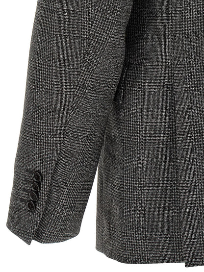 Gray Virgin Wool Two-Piece Suit
