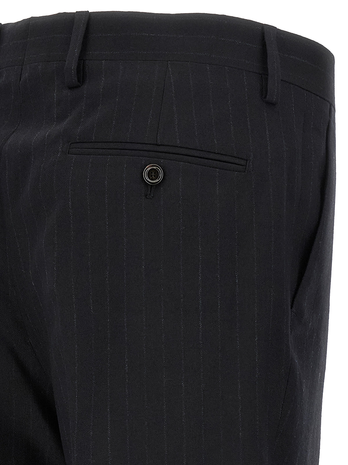 Blue Virgin Wool Two-Piece Suit