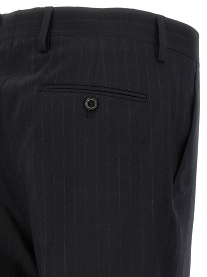 Blue Virgin Wool Two-Piece Suit