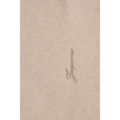 Beige Wool Oves Aries Scarf