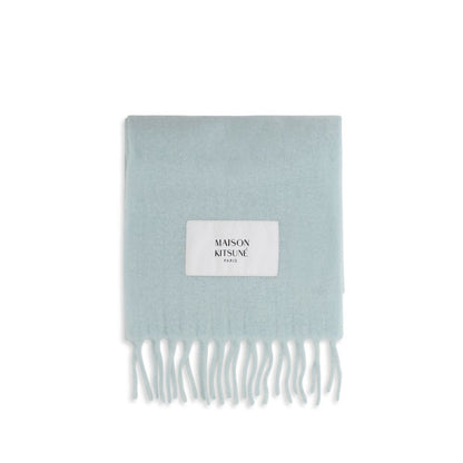 Blue Polyamide Scarf