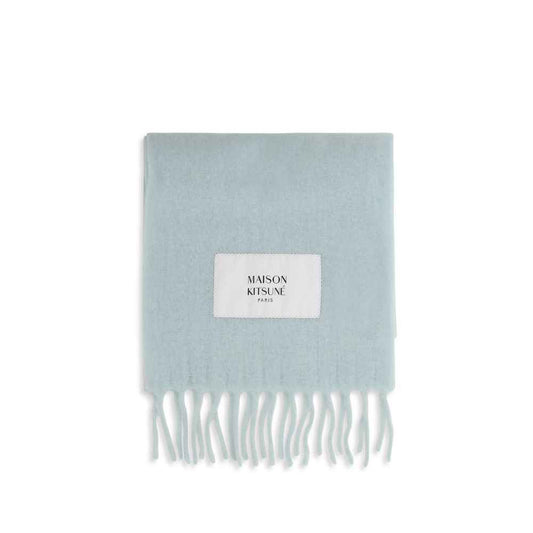 Blue Polyamide Scarf