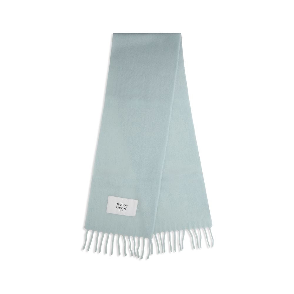 Blue Polyamide Scarf