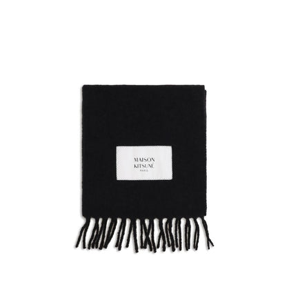 Black Polyamide Scarf