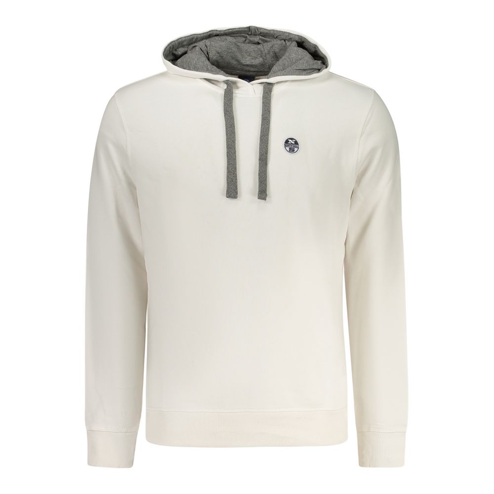 White Cotton Sweatshirt