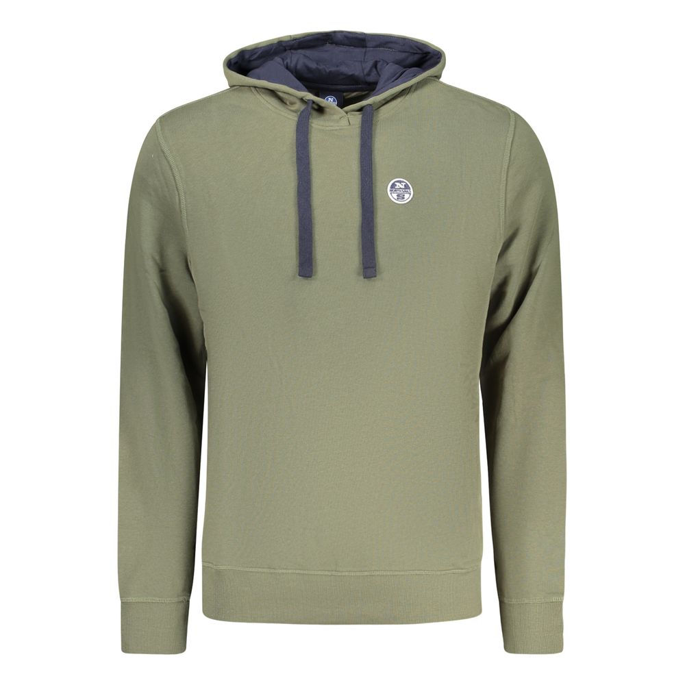 Green Cotton Sweatshirt