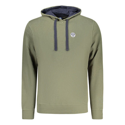Green Cotton Sweatshirt