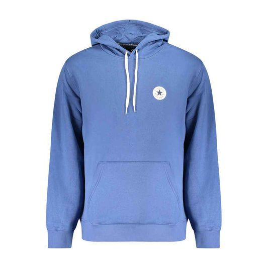 Blue Cotton Men's Sweatshirt