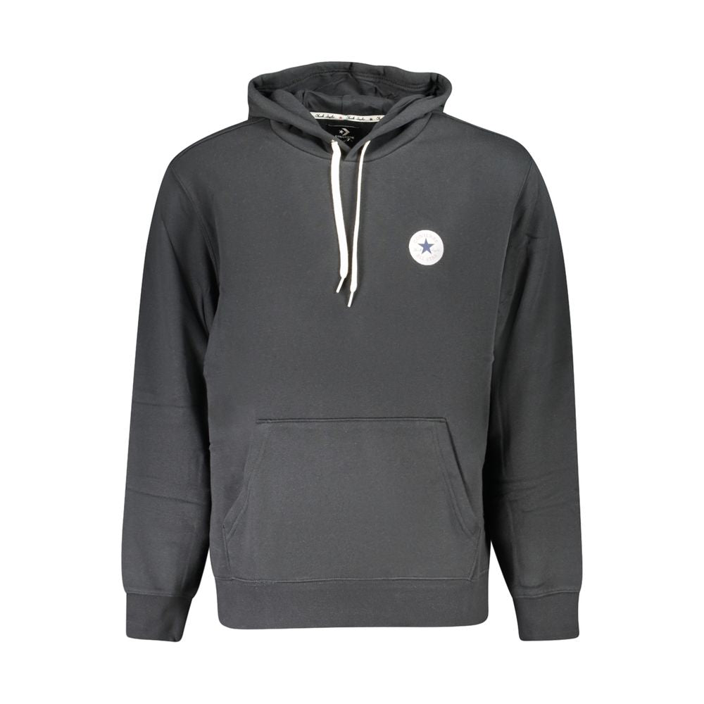 Black Cotton Sweatshirt