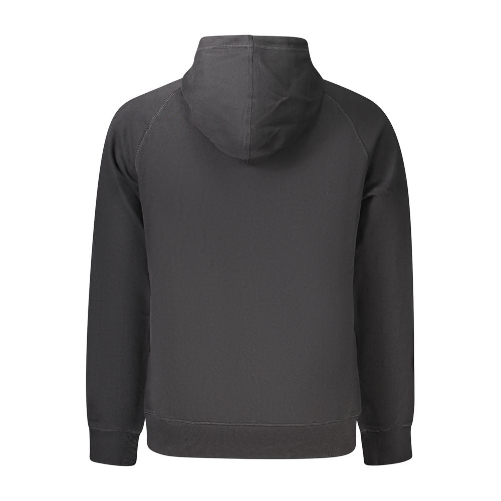 Black Cotton Sweatshirt