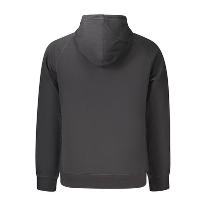 Black Cotton Sweatshirt