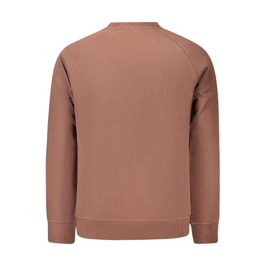 Brown Cotton Sweatshirt