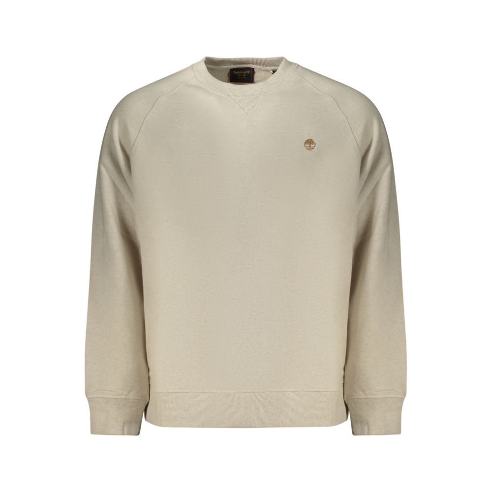 Beige Cotton Sweatshirt