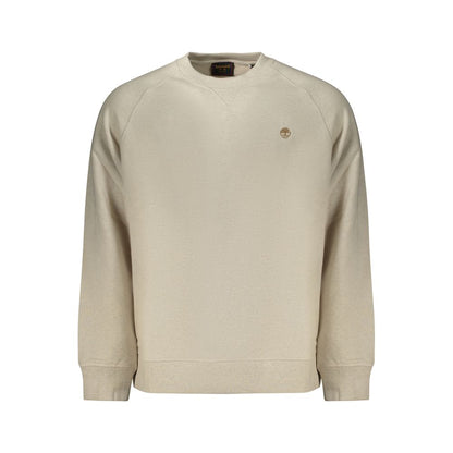Beige Cotton Sweatshirt