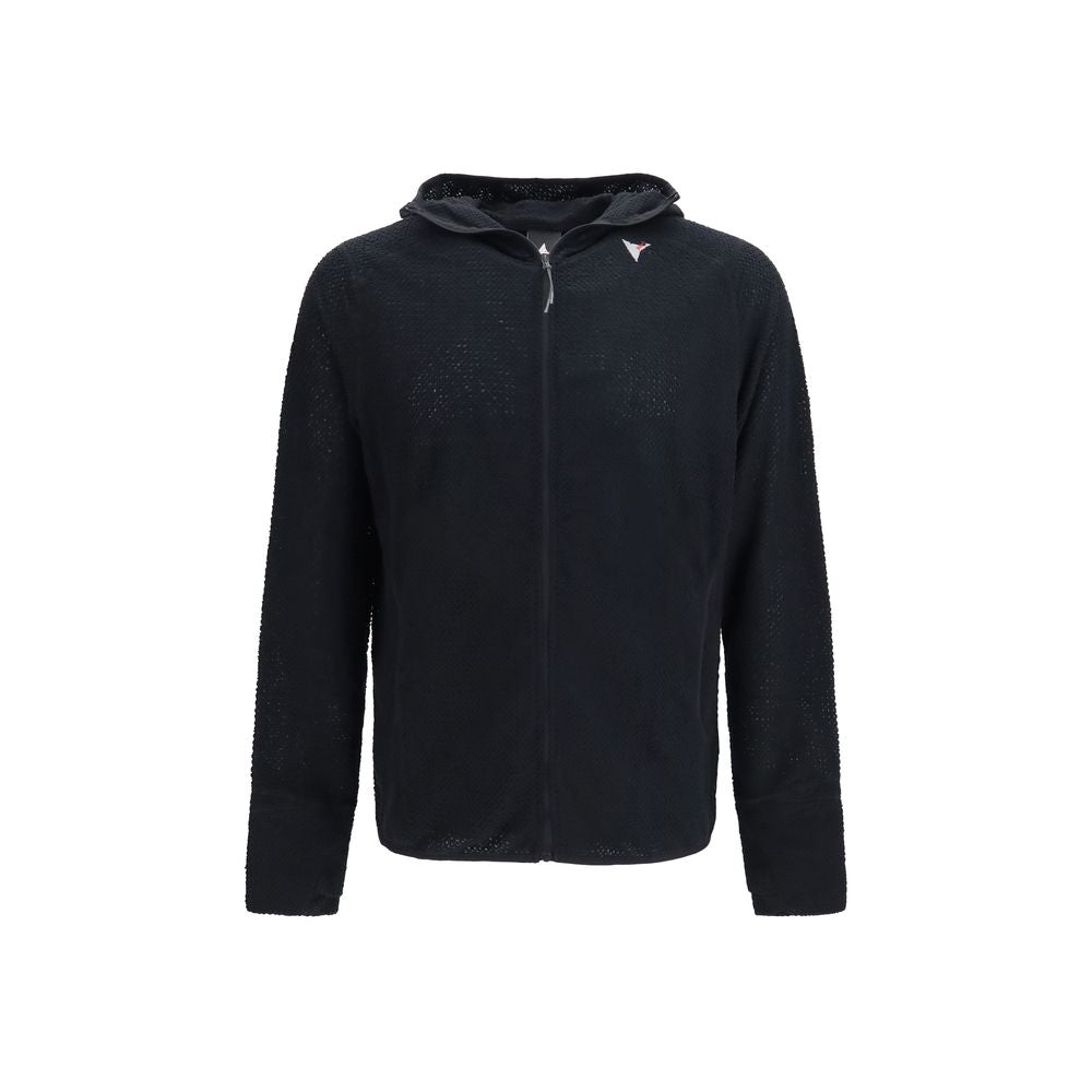 Black Polyester Sweatshirt