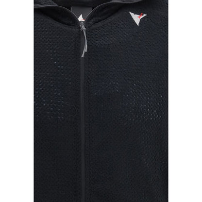 Black Polyester Sweatshirt