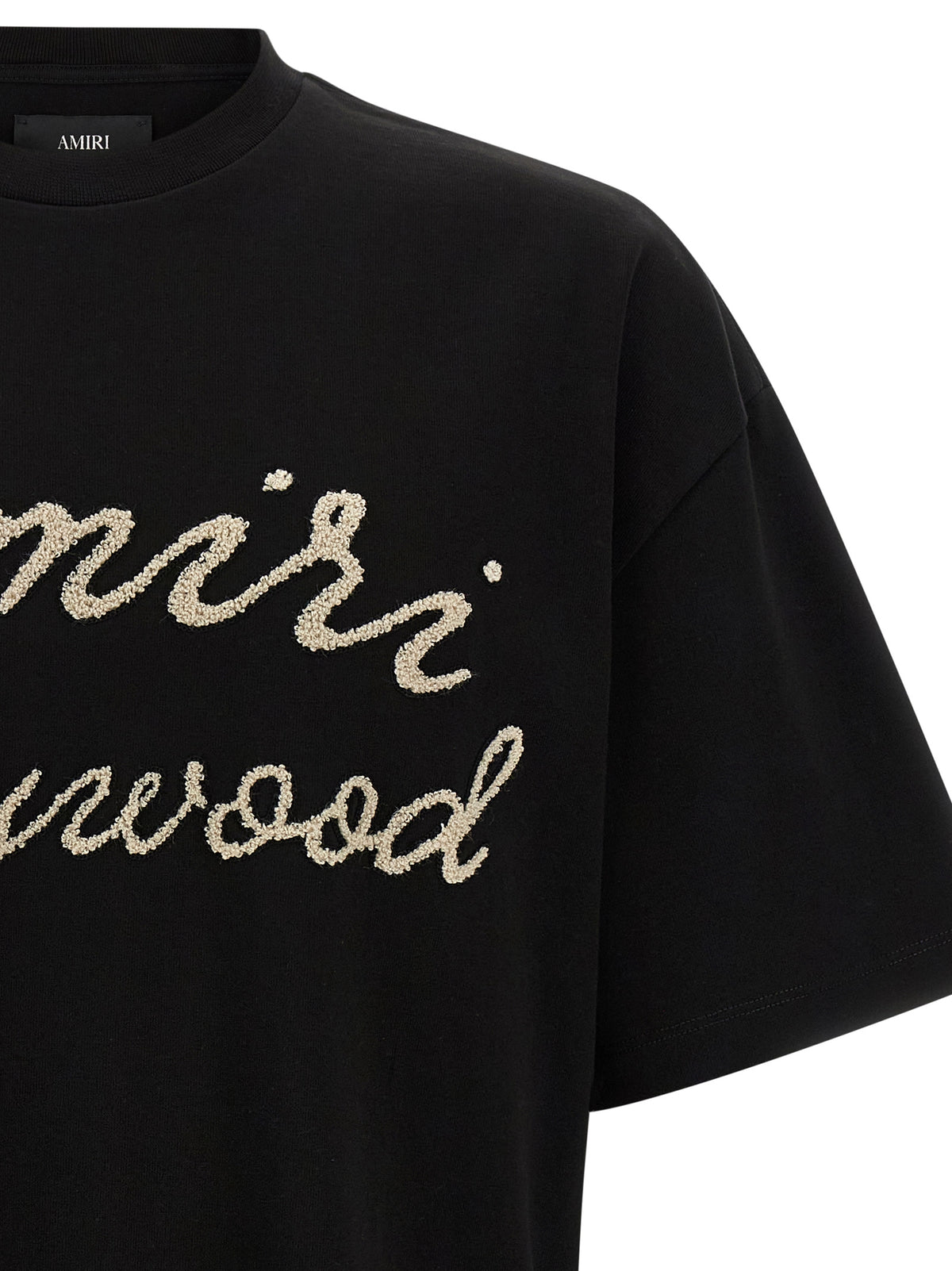 Black Cotton T-Shirt