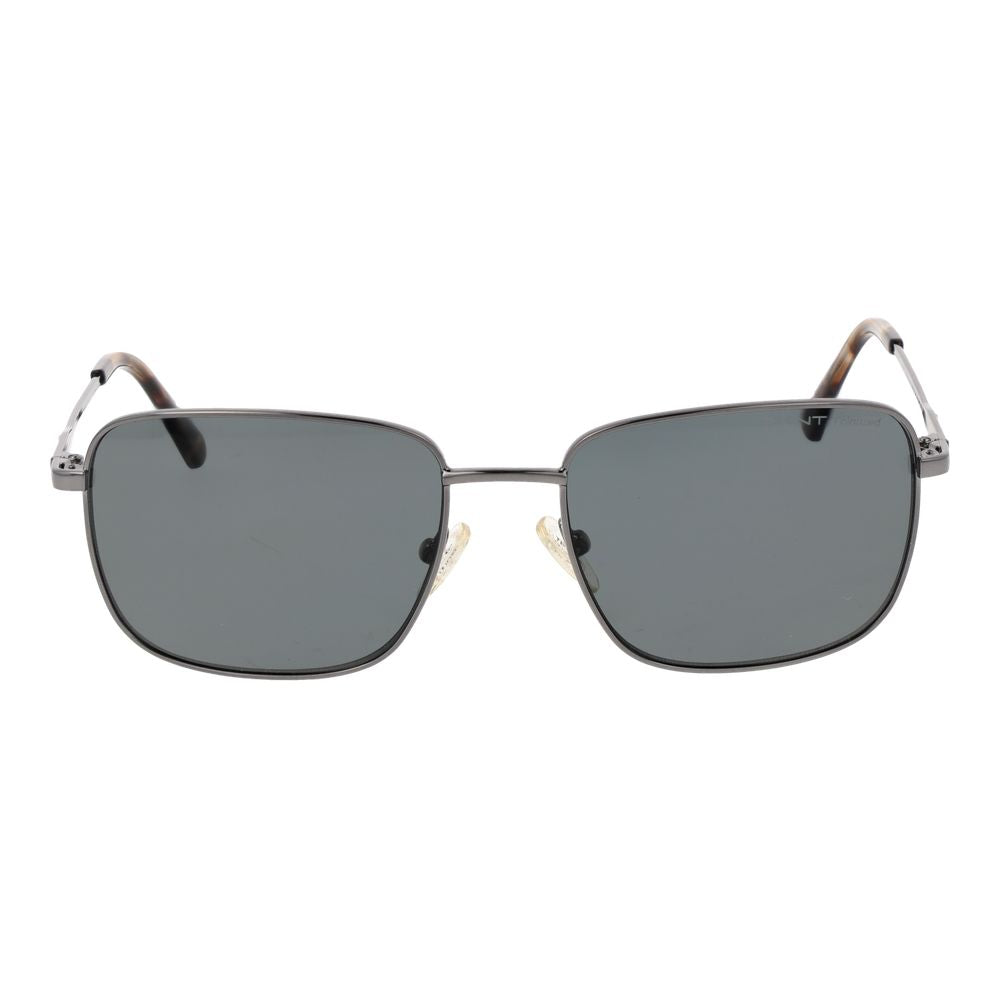 Gray Metal Sunglasses