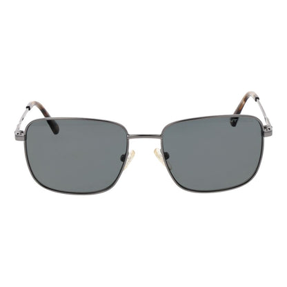 Gray Metal Sunglasses