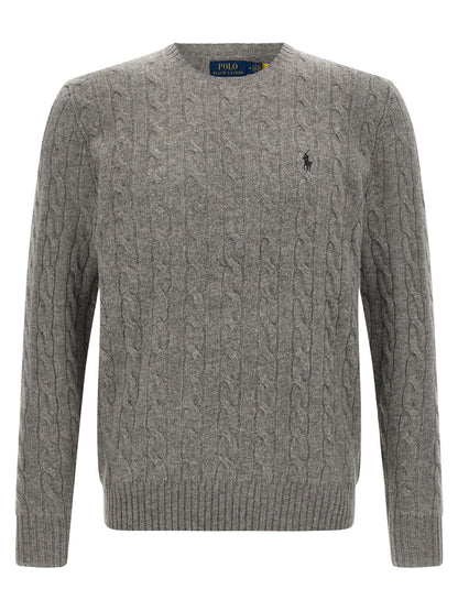 Gray Wool Cardigan