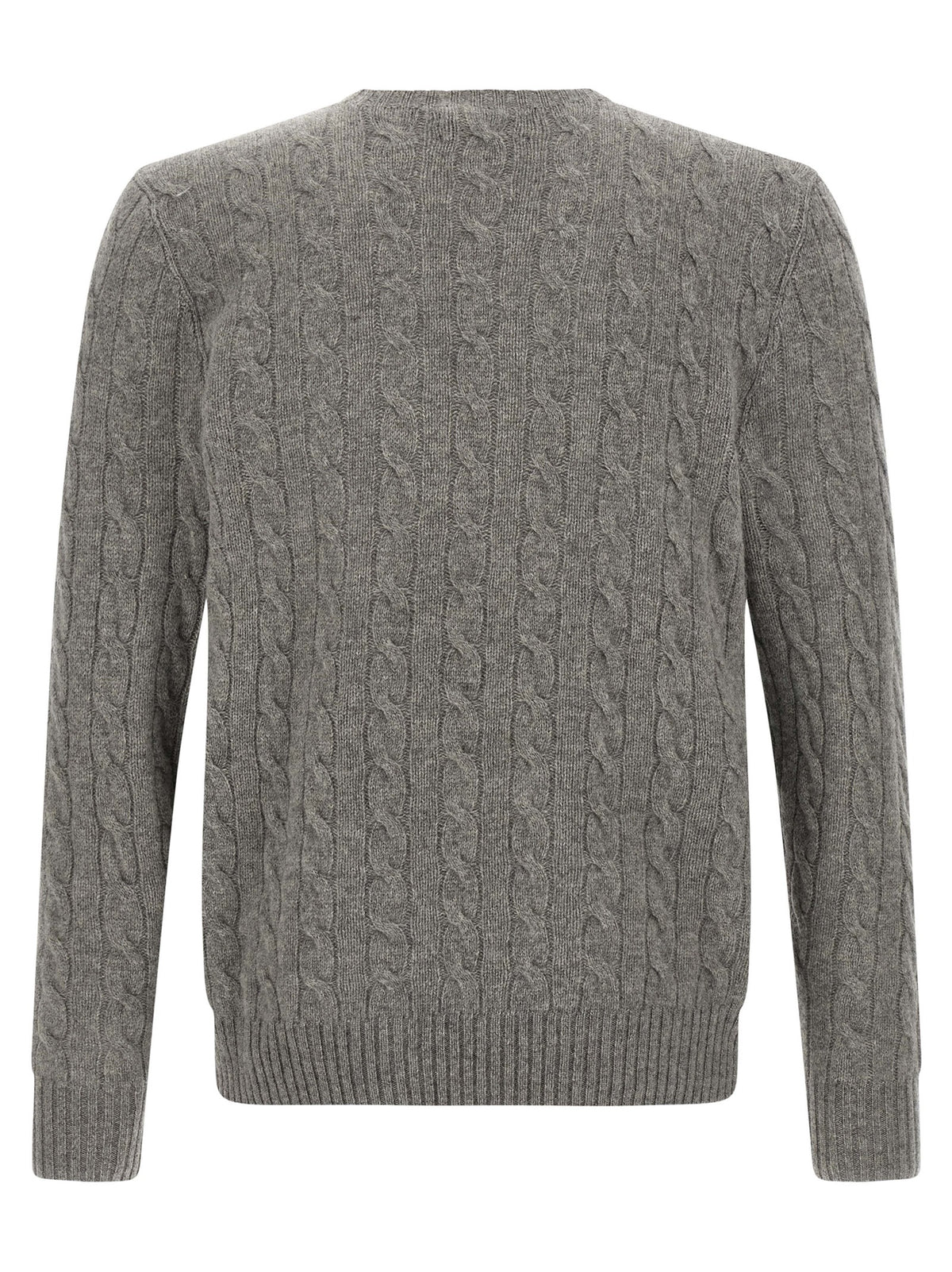 Gray Wool Cardigan