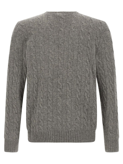 Gray Wool Cardigan