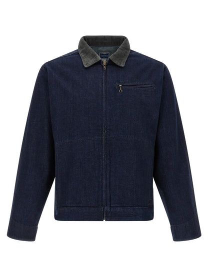 Blue Cotton Denim Jacket