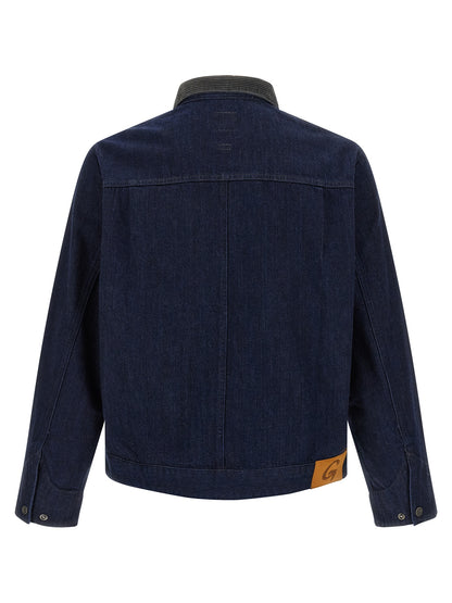 Blue Cotton Denim Jacket