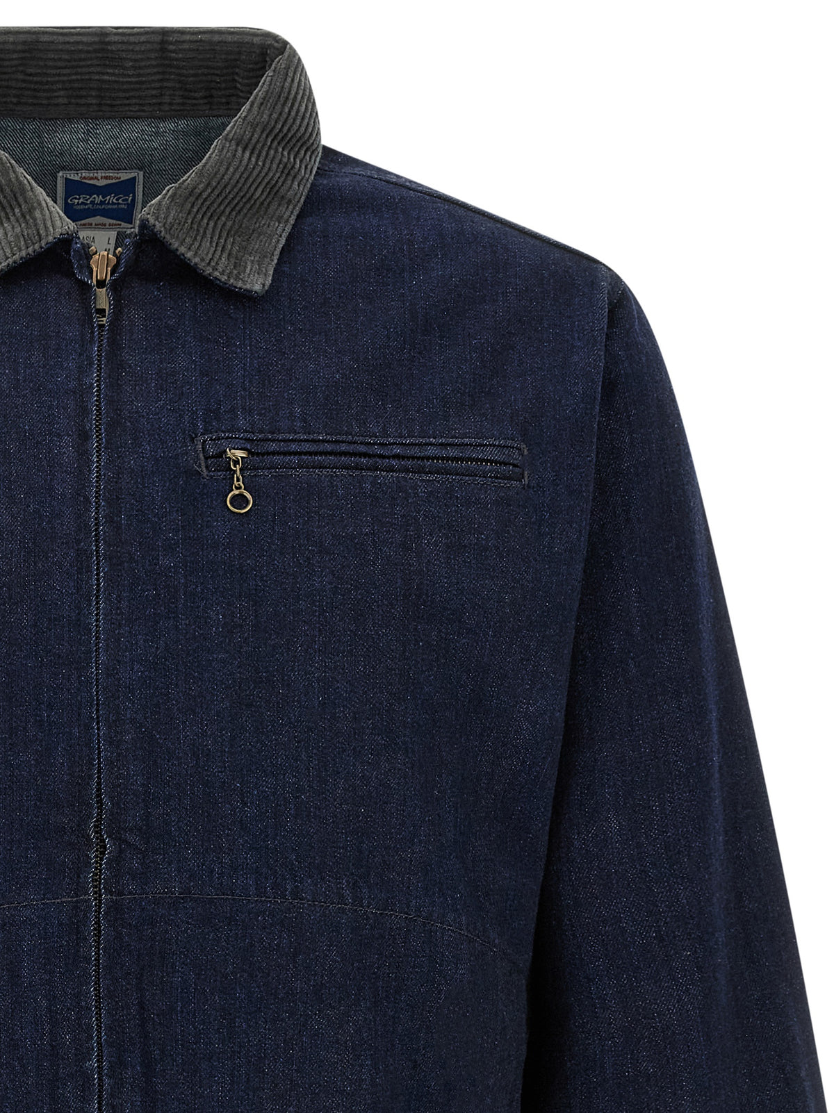 Blue Cotton Denim Jacket