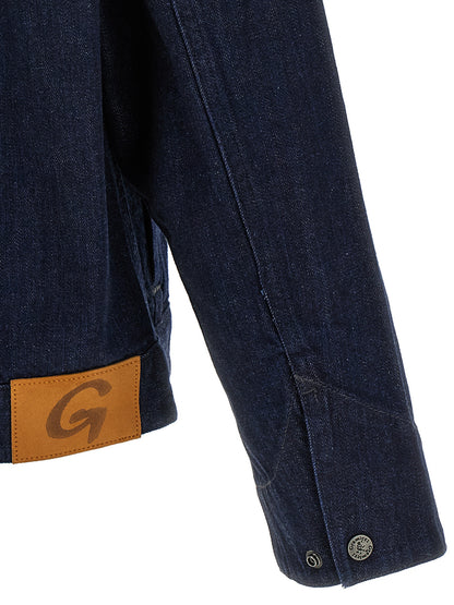 Blue Cotton Denim Jacket