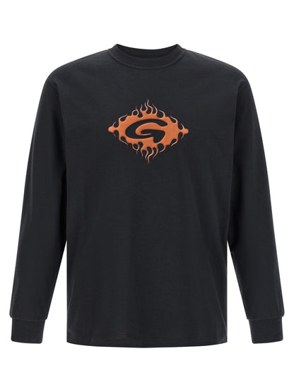 Black Cotton T-Shirt