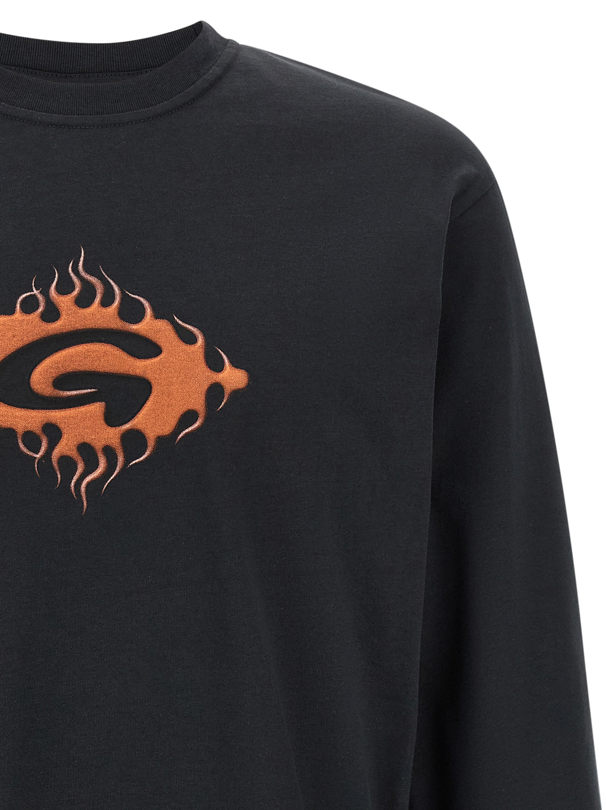 Black Cotton T-Shirt