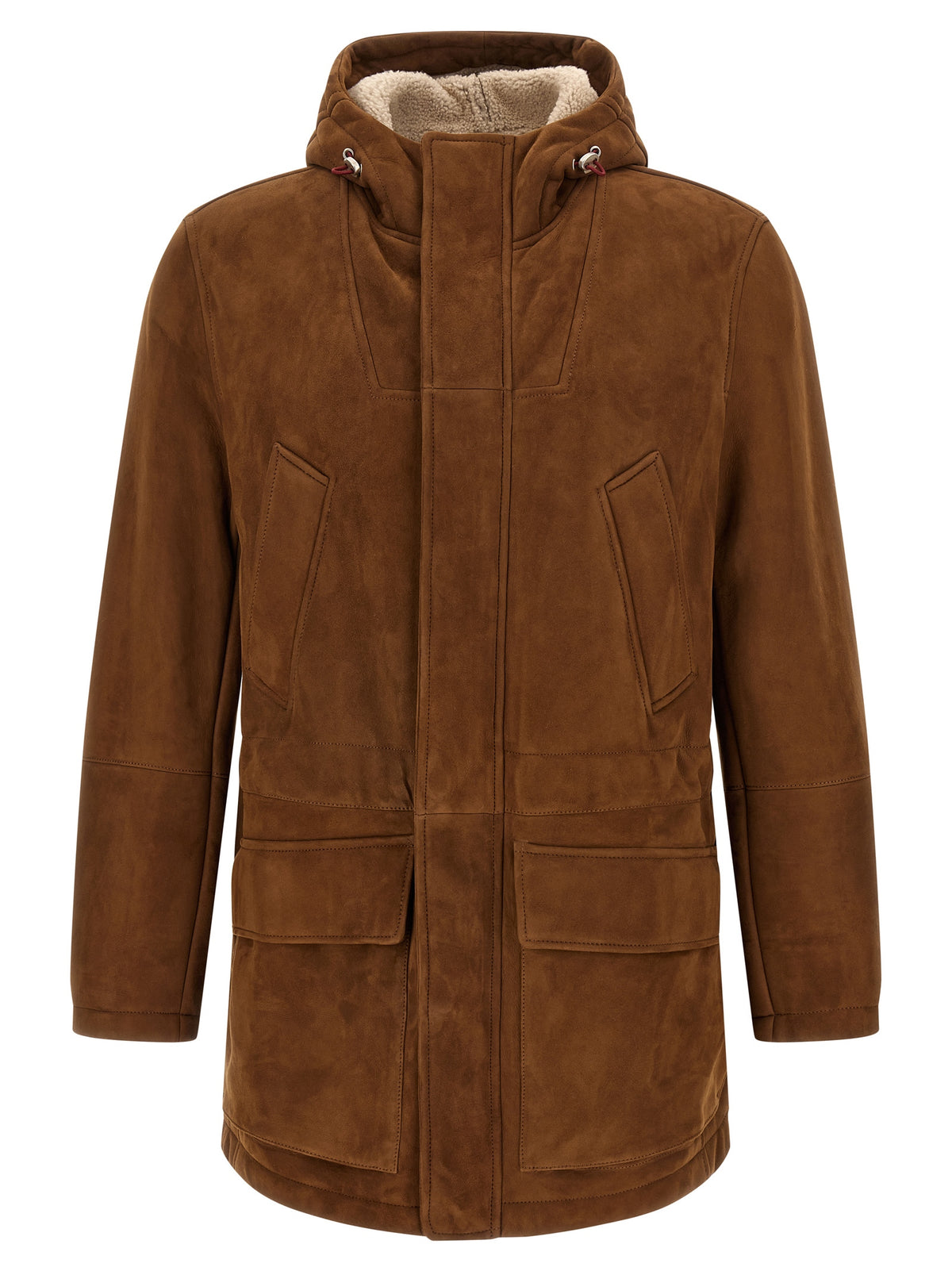 Brown Lamb Leather Leather Jacket