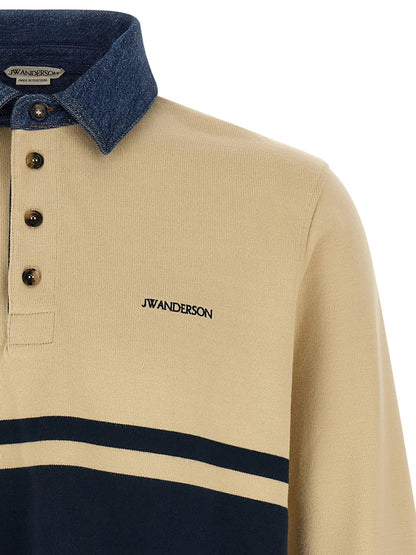 Multicolor Cotton Polo Shirt