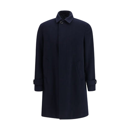 Blue Cashmere Coat