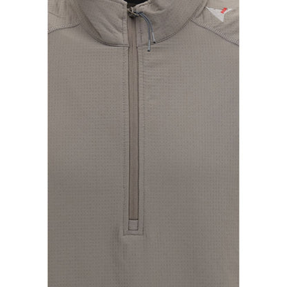 Bicolor Nylon Sweatshirt