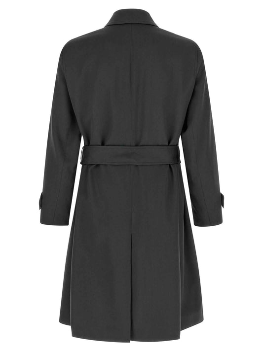 Gray Virgin Wool Coat