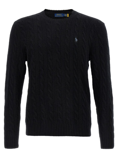 Black Wool Cardigan